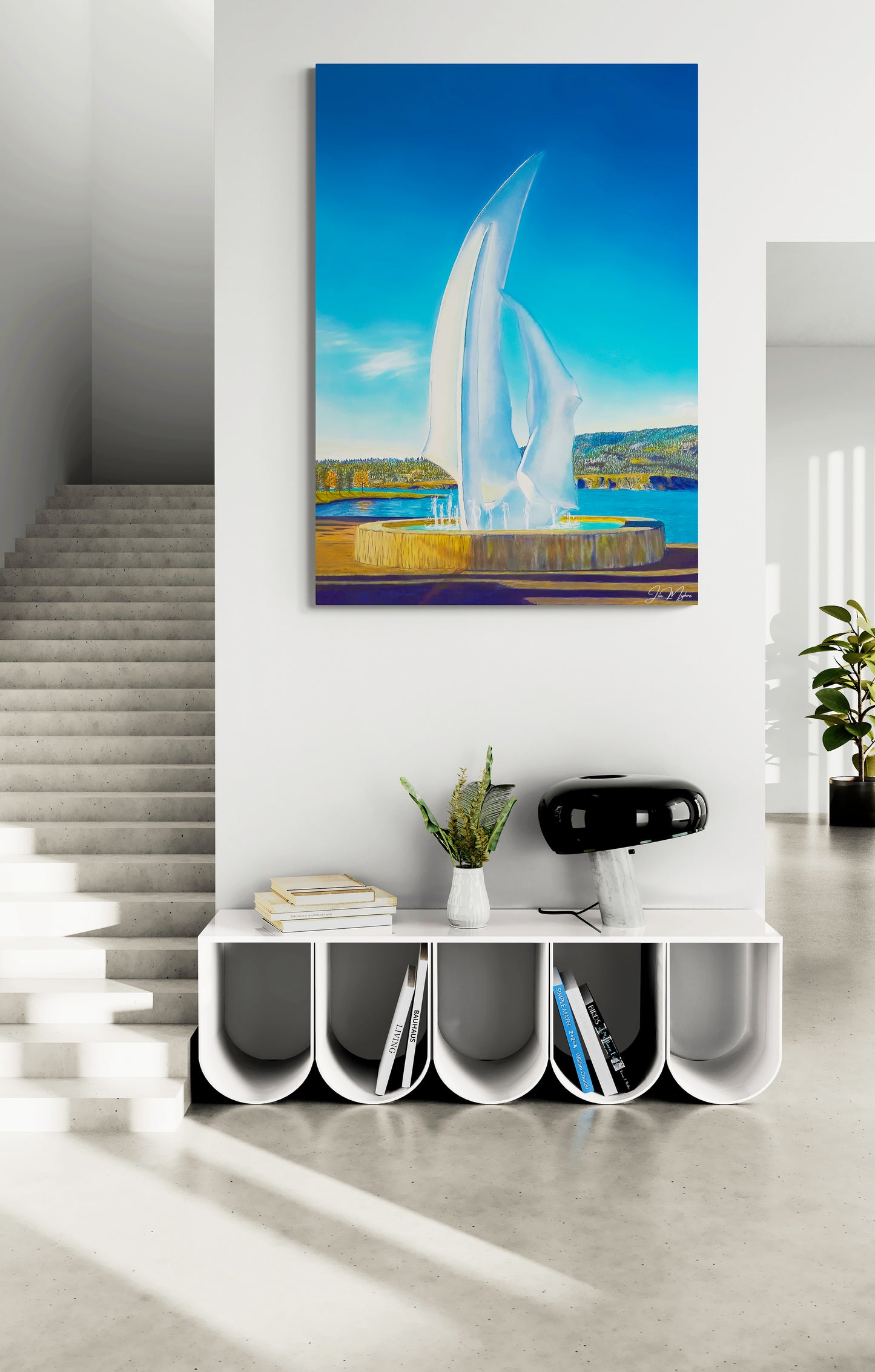 THE SAILS Canvas Print | Original Art | Kelowna, BC Canada