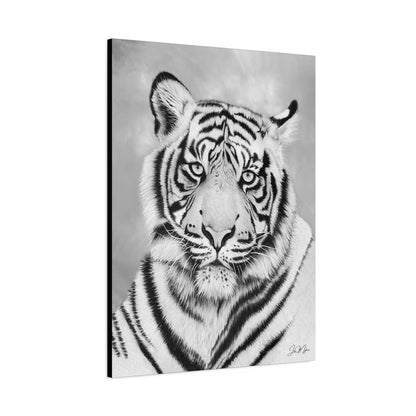 Monochrome Tiger | Original Canvas Art Print