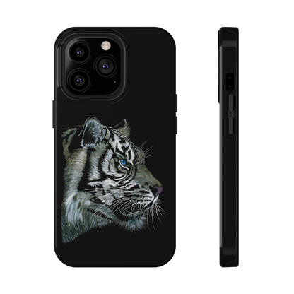 Tough Phone Cases - "WHITE TIGER" | Custom Art Print