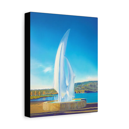 THE SAILS Canvas Print | Original Art | Kelowna, BC Canada