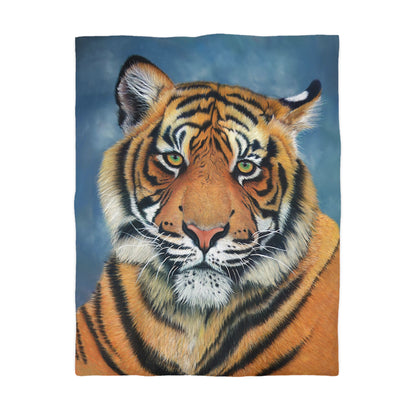 Microfiber Duvet Cover - "TIGER" | Custom Art Print