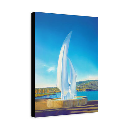 THE SAILS Canvas Print | Original Art | Kelowna, BC Canada