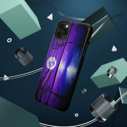Tough Phone Case | "Purple Moonlight" | Custom Art Print