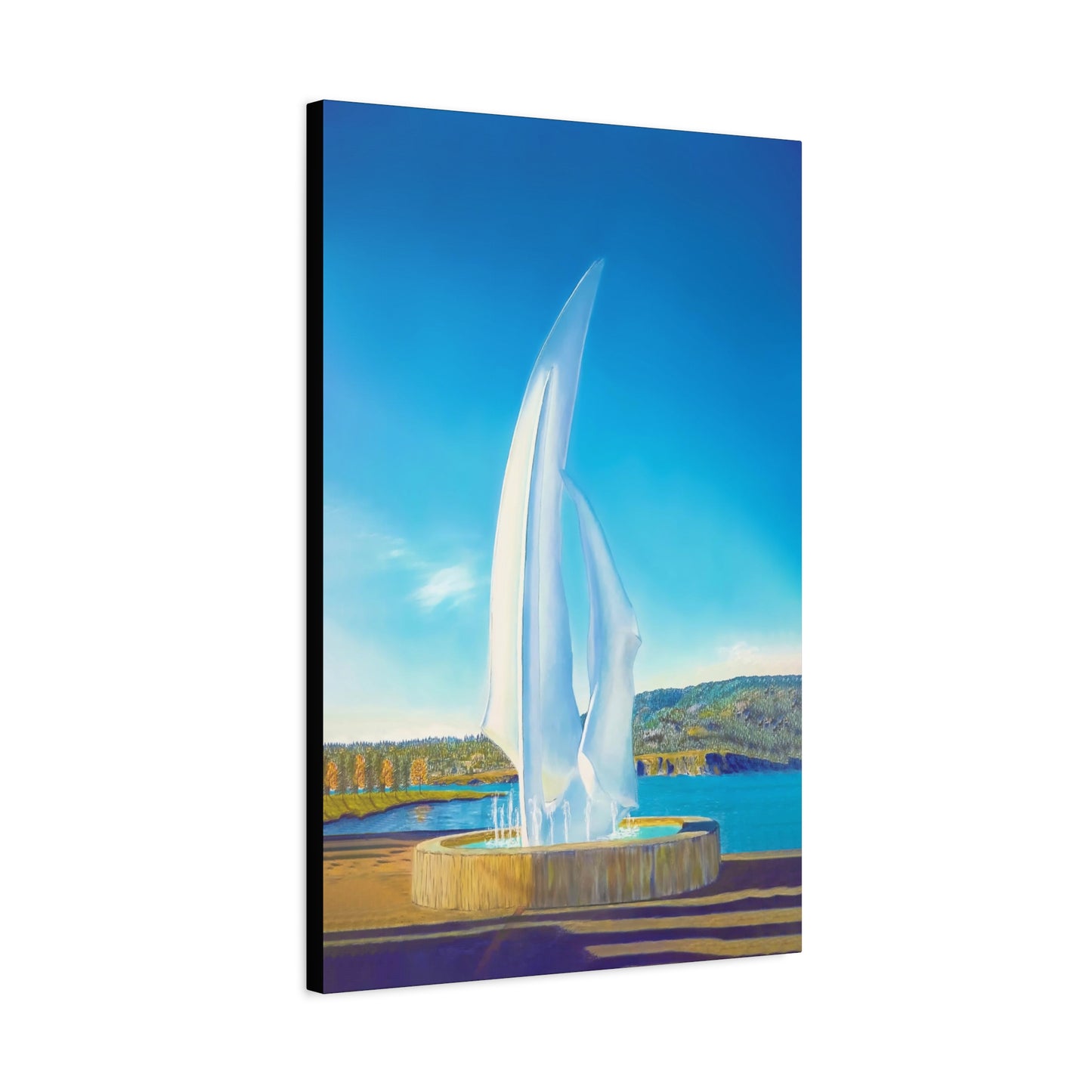 THE SAILS Canvas Print | Original Art | Kelowna, BC Canada