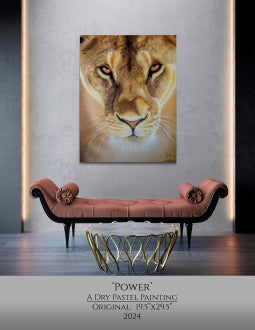 POWER | Original Lioness Art Print