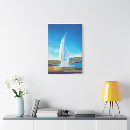 THE SAILS Canvas Print | Original Art | Kelowna, BC Canada