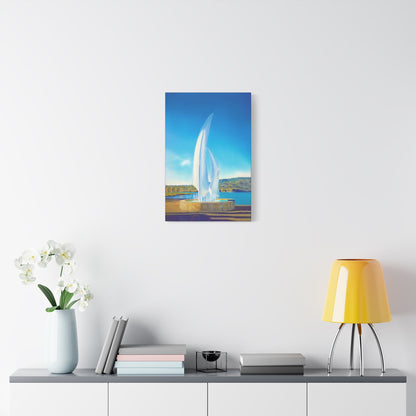 THE SAILS Canvas Print | Original Art | Kelowna, BC Canada