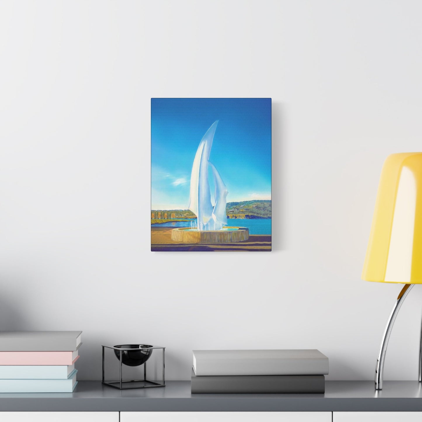 THE SAILS Canvas Print | Original Art | Kelowna, BC Canada