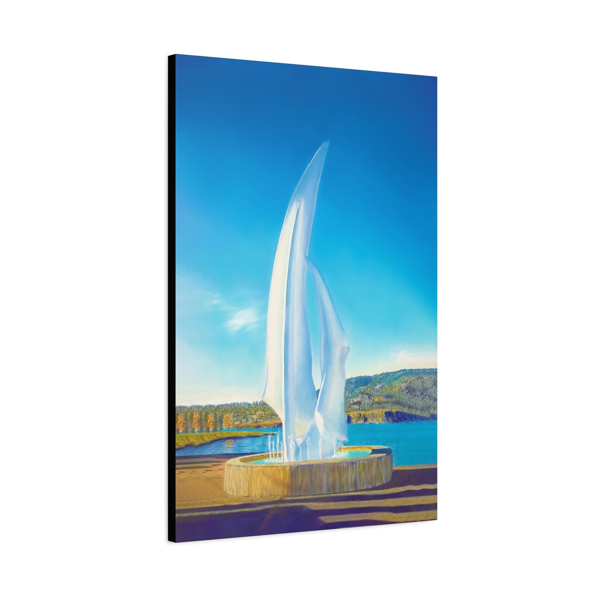 THE SAILS Canvas Print | Original Art | Kelowna, BC Canada