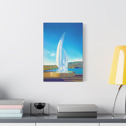 THE SAILS Canvas Print | Original Art | Kelowna, BC Canada