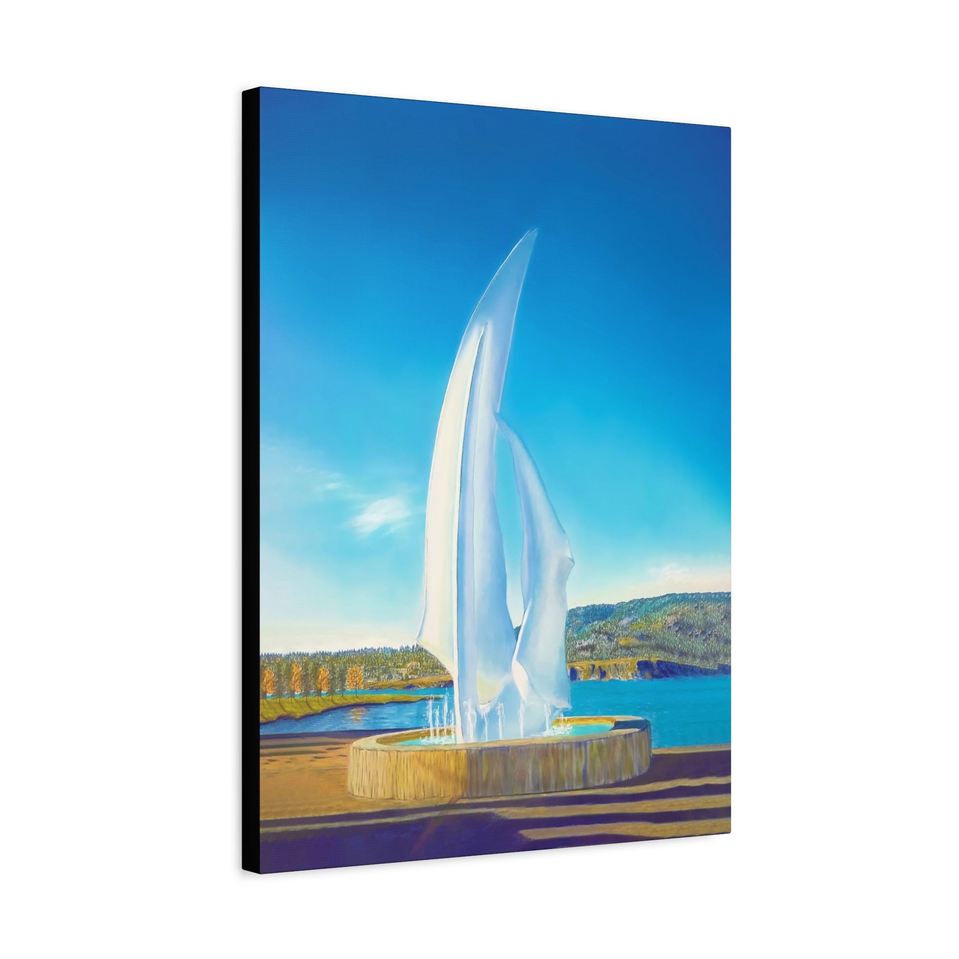 THE SAILS Canvas Print | Original Art | Kelowna, BC Canada