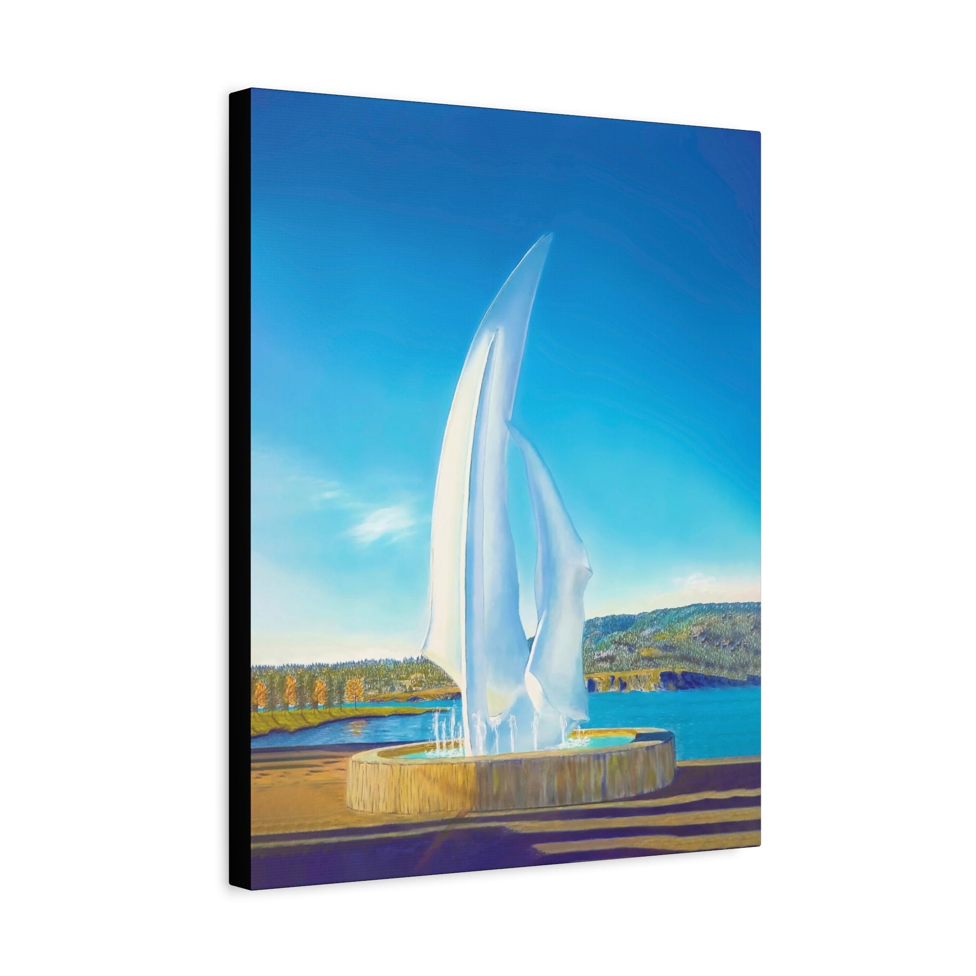 THE SAILS Canvas Print | Original Art | Kelowna, BC Canada