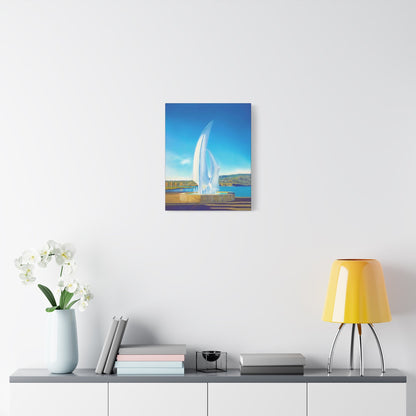 THE SAILS Canvas Print | Original Art | Kelowna, BC Canada