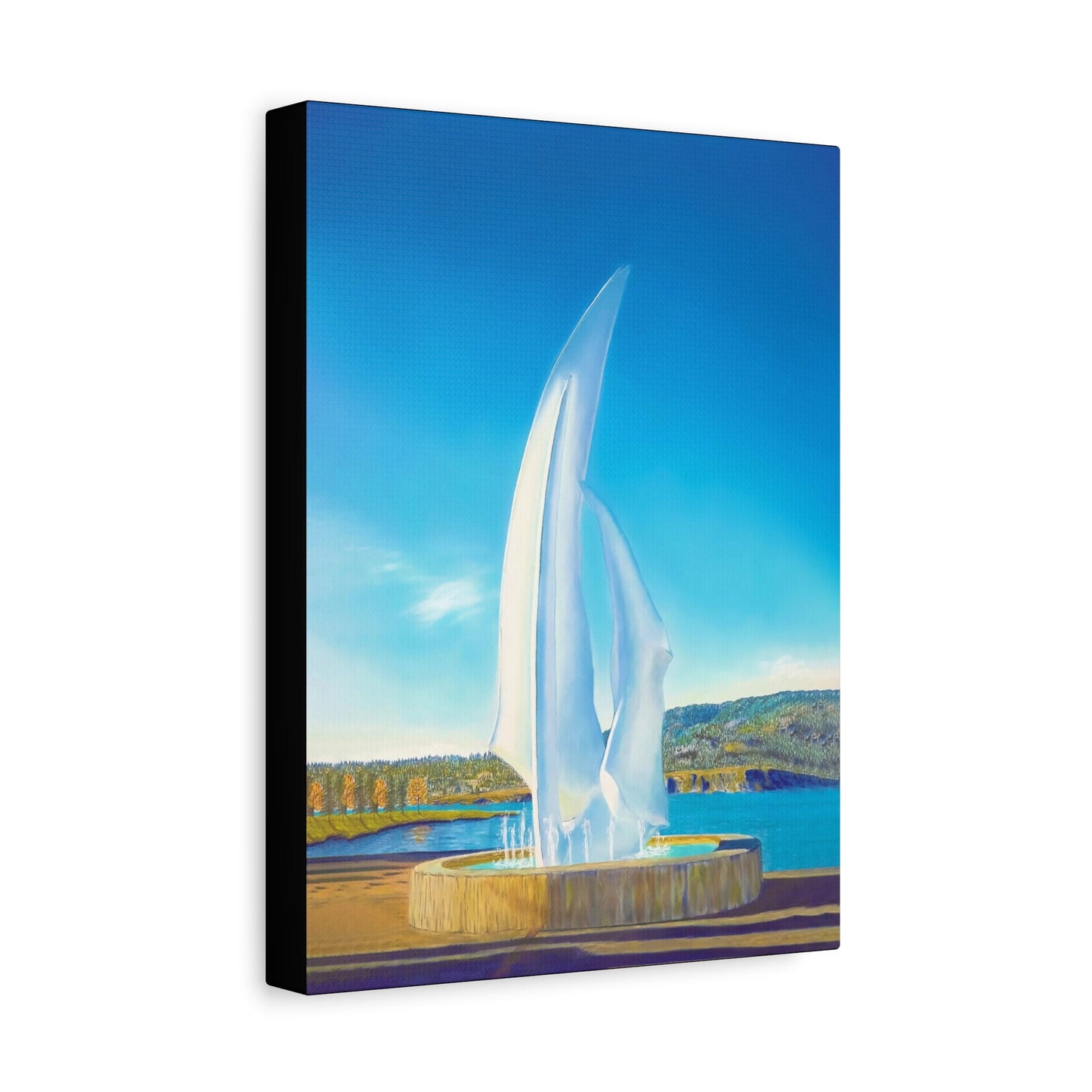 THE SAILS Canvas Print | Original Art | Kelowna, BC Canada