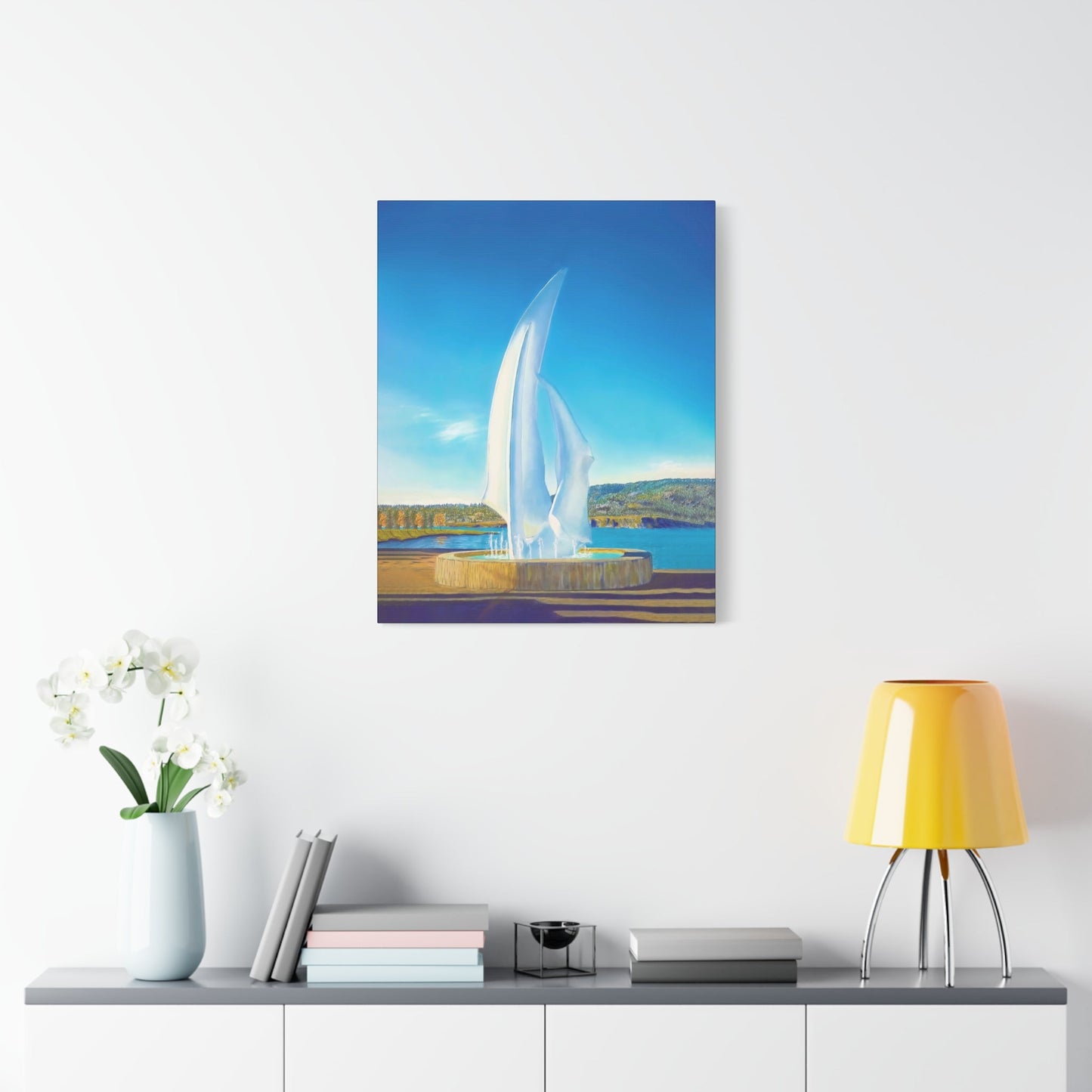 THE SAILS Canvas Print | Original Art | Kelowna, BC Canada