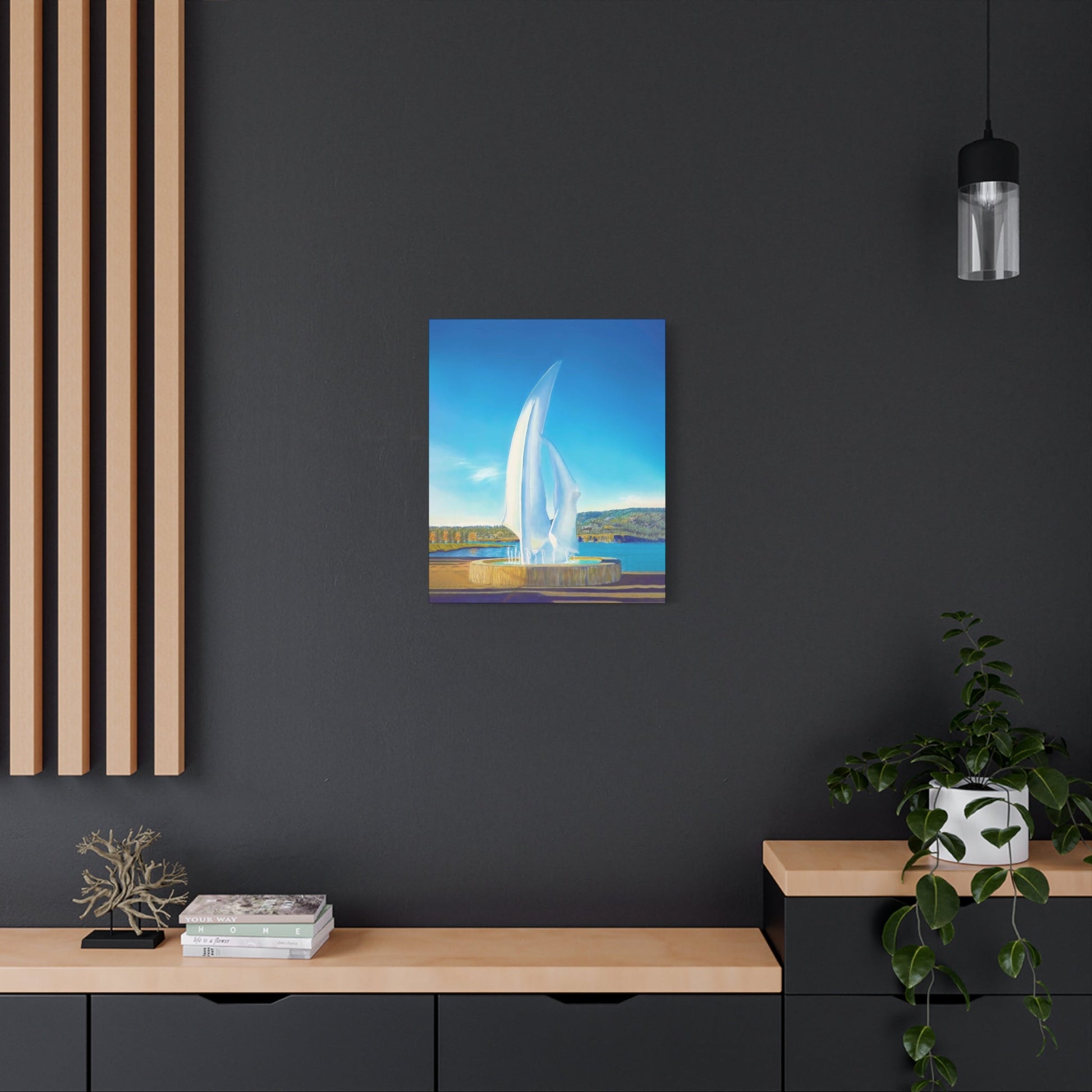 THE SAILS Canvas Print | Original Art | Kelowna, BC Canada