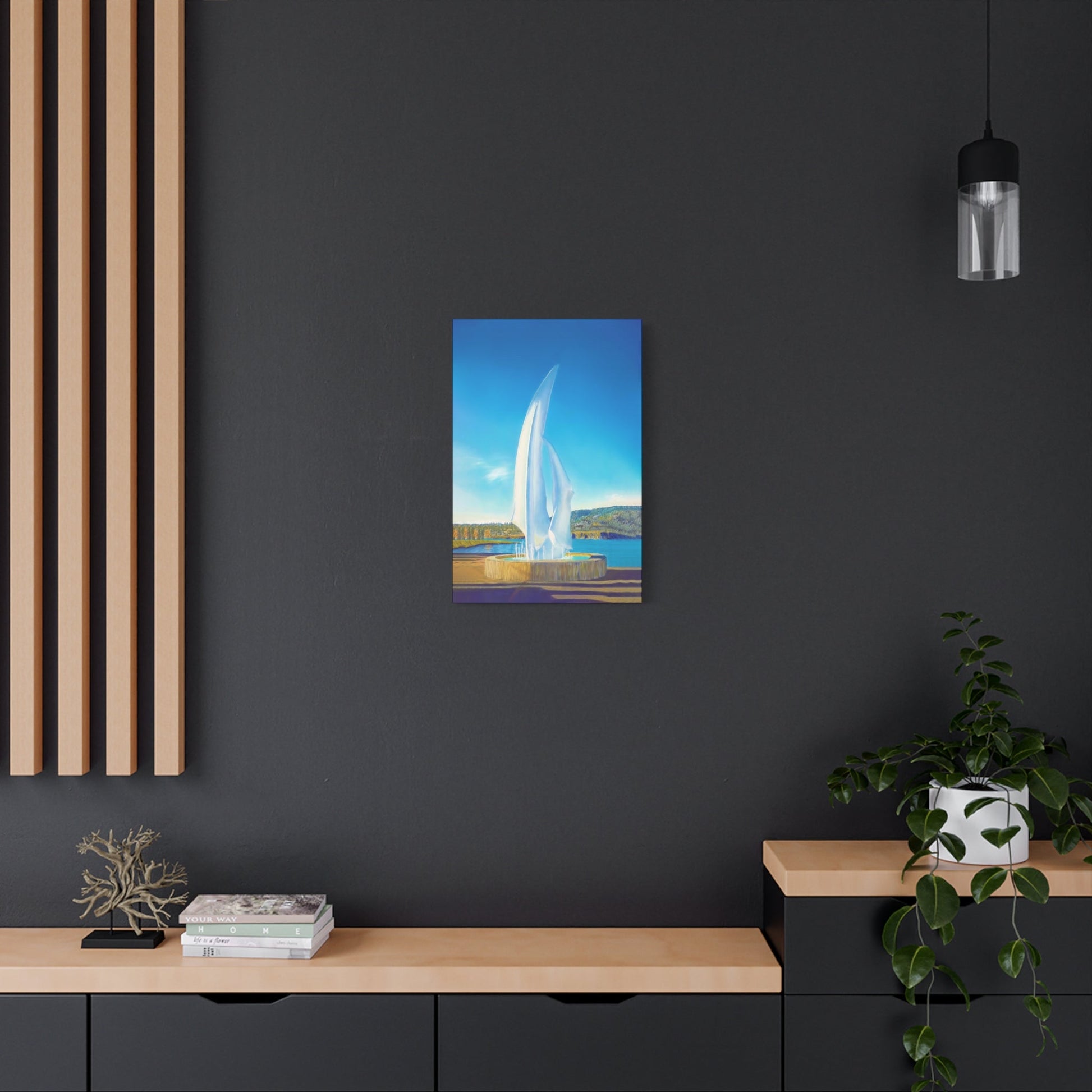 THE SAILS Canvas Print | Original Art | Kelowna, BC Canada