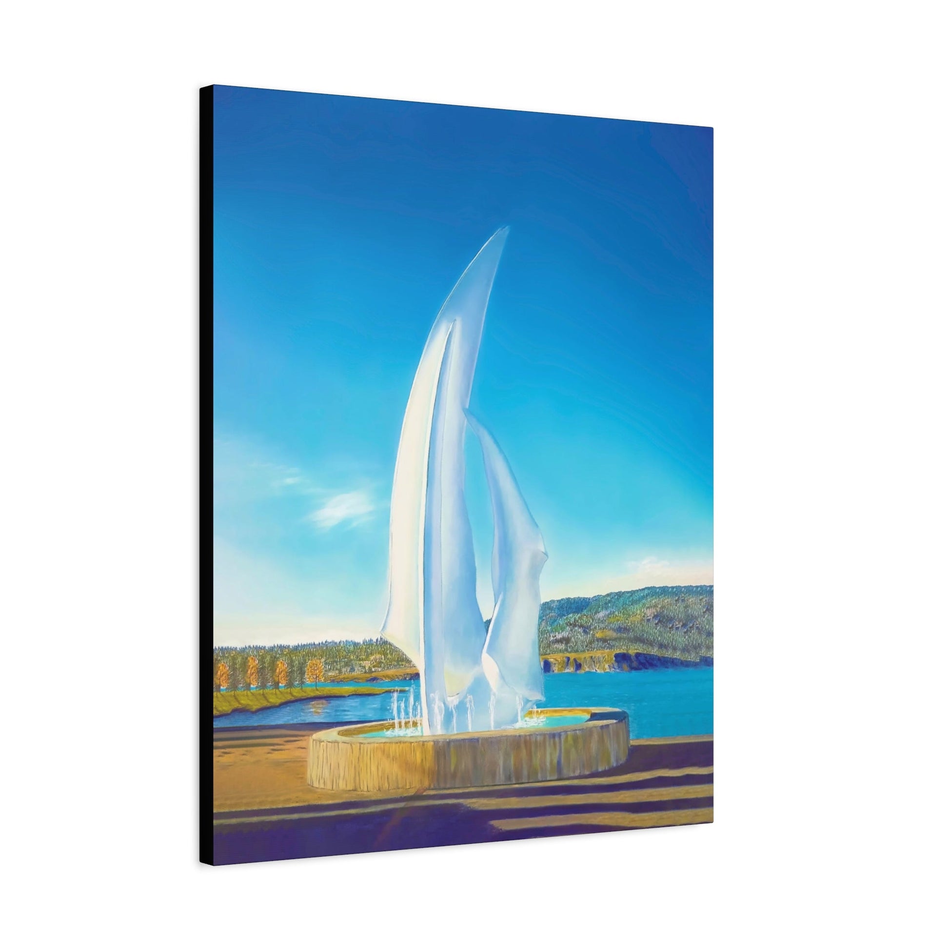 THE SAILS Canvas Print | Original Art | Kelowna, BC Canada