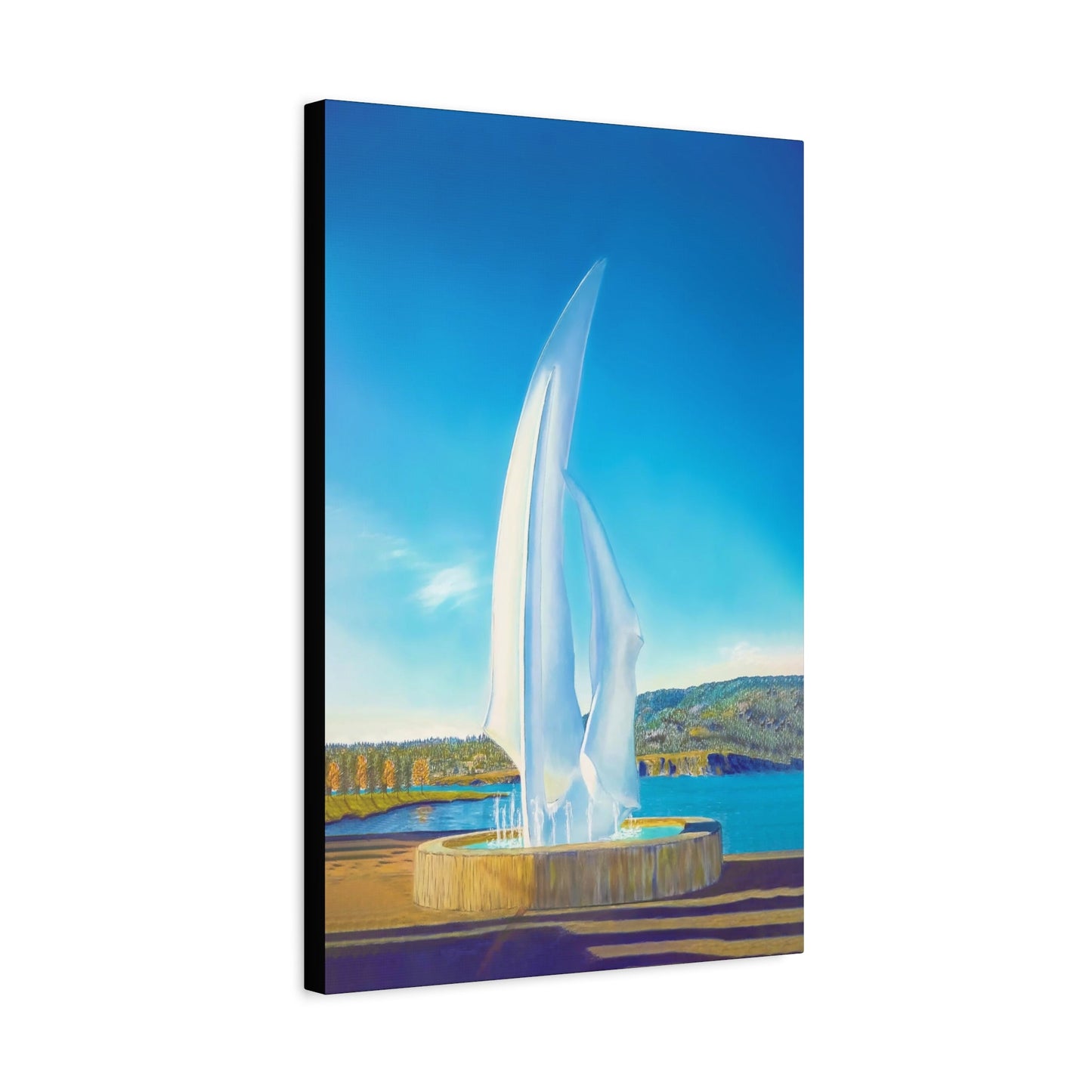 THE SAILS Canvas Print | Original Art | Kelowna, BC Canada