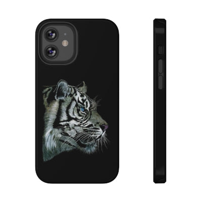 Tough Phone Cases - "WHITE TIGER" | Custom Art Print