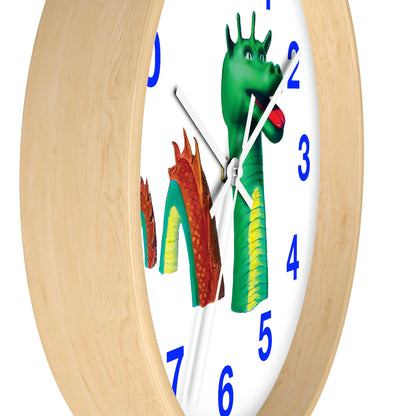 Wall Clock | "Ogopogo" Kelowna, BC | Custom Art Print