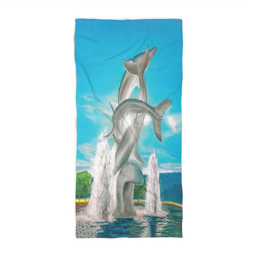 Beach Towels - "THE DOLPHINS" Kelowna, BC