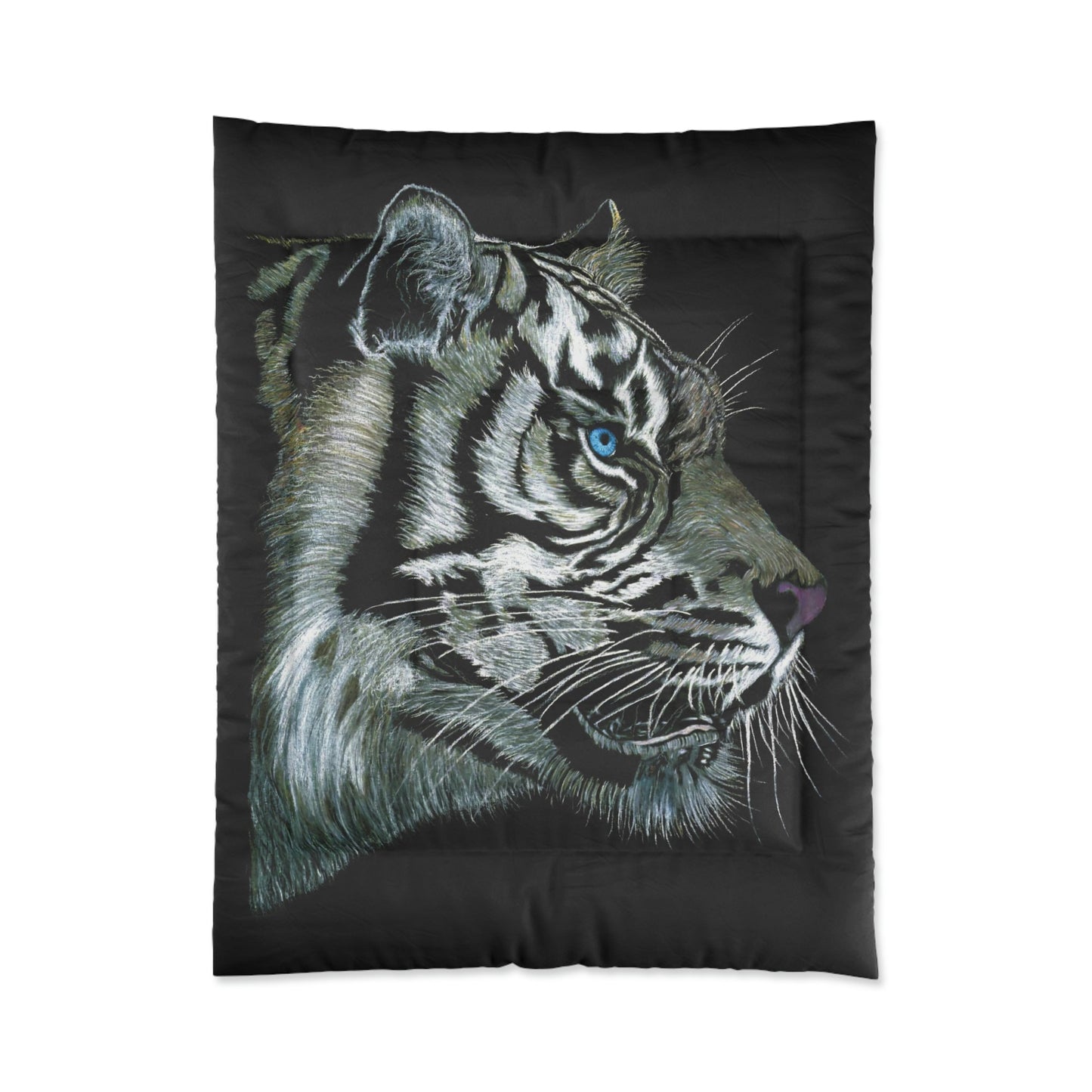 Comforter - "WHITE TIGER"