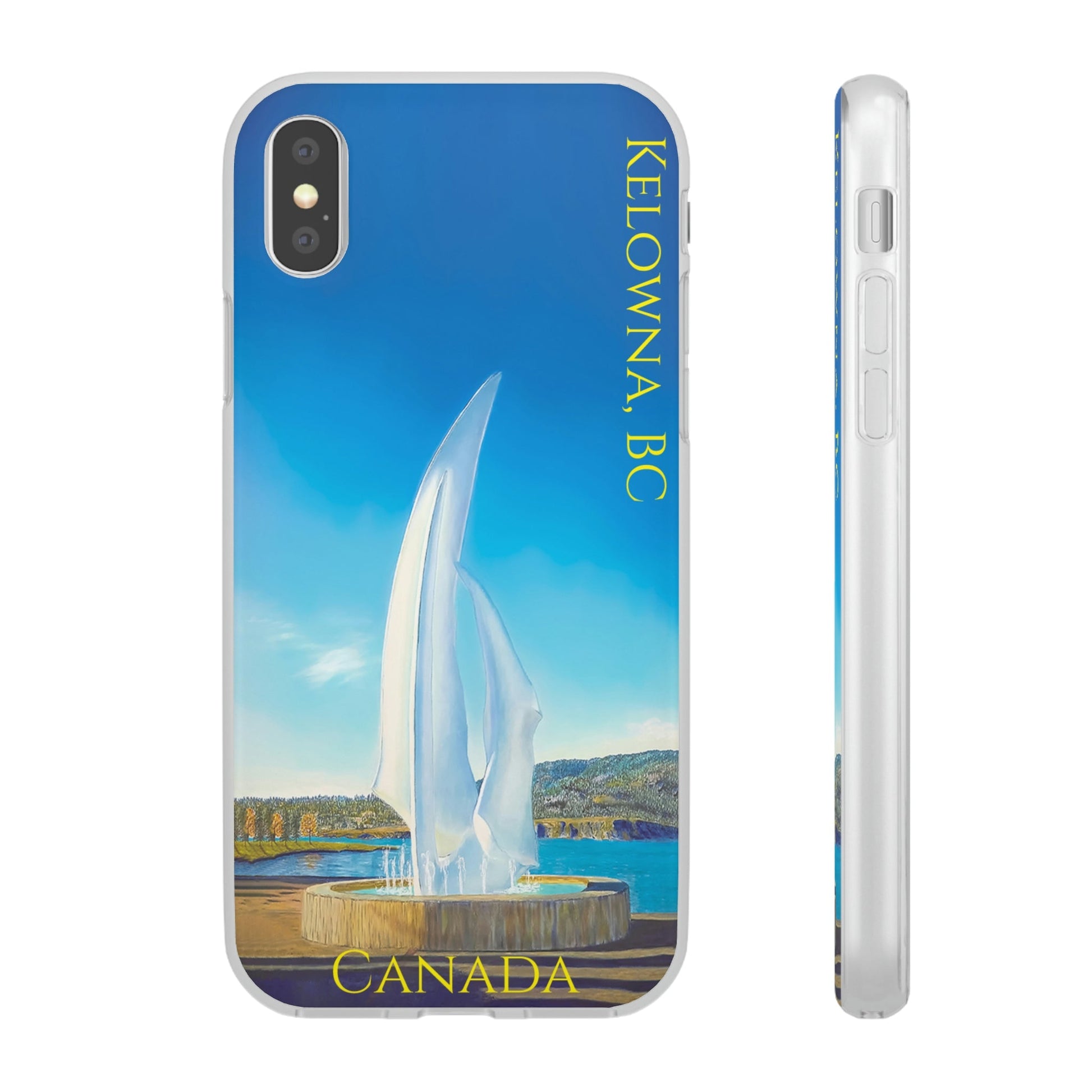 Flexi Cases - "The Sails" Kelowna, BC (With Text)