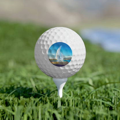 Golf Balls, 6pcs - "THE SAILS" Kelowna, BC
