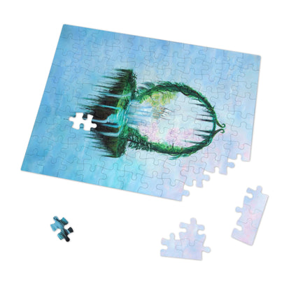 Jigsaw Puzzle - "FLOATING CASTLE"