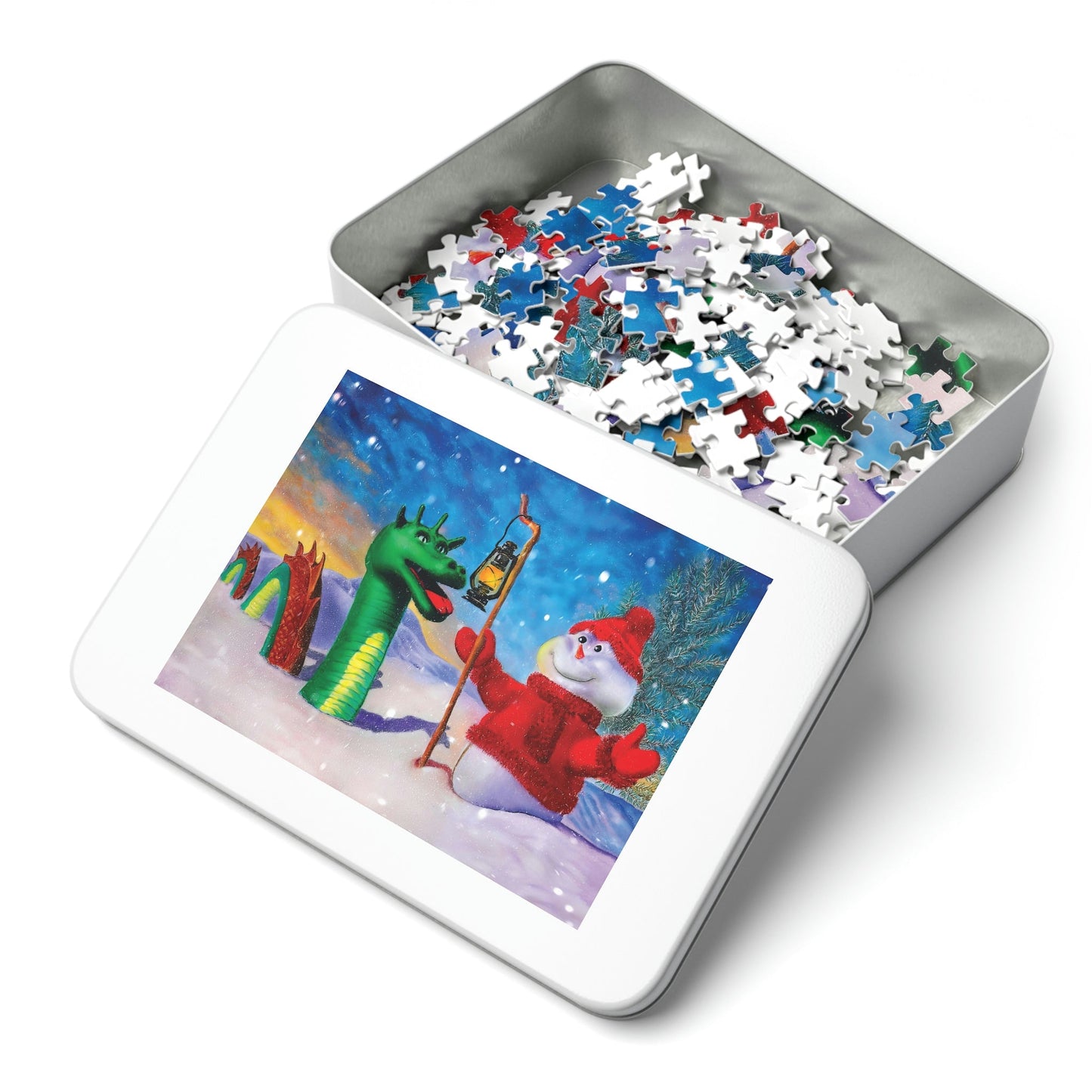 Jigsaw Puzzle - "OGOPOGO & FROSTY" Kelowna, BC