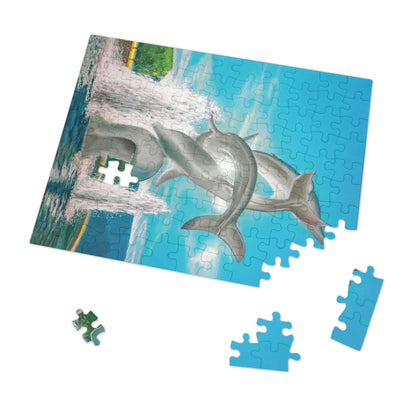 Jigsaw Puzzle - "THE DOLPHINS" Kelowna, BC