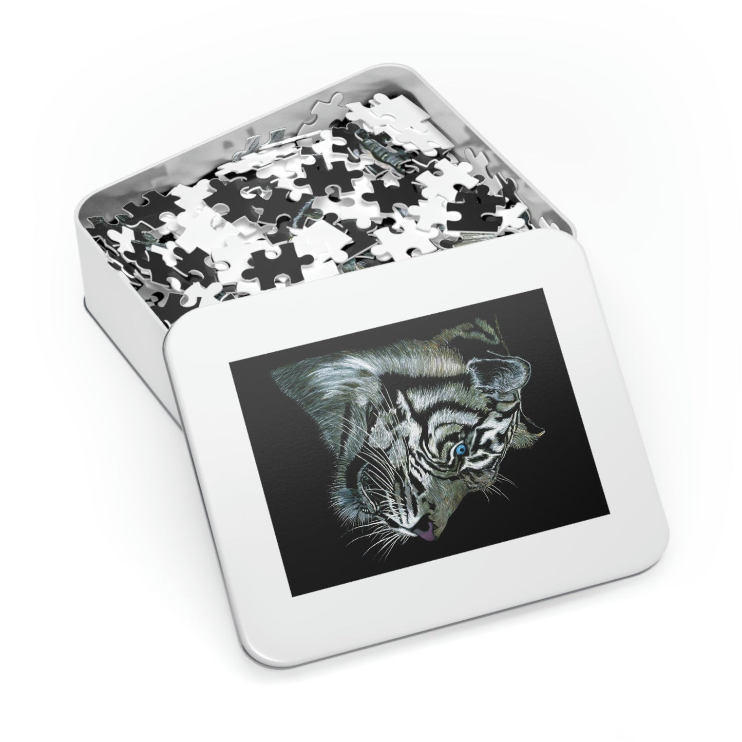 Jigsaw Puzzle - "WHITE TIGER"