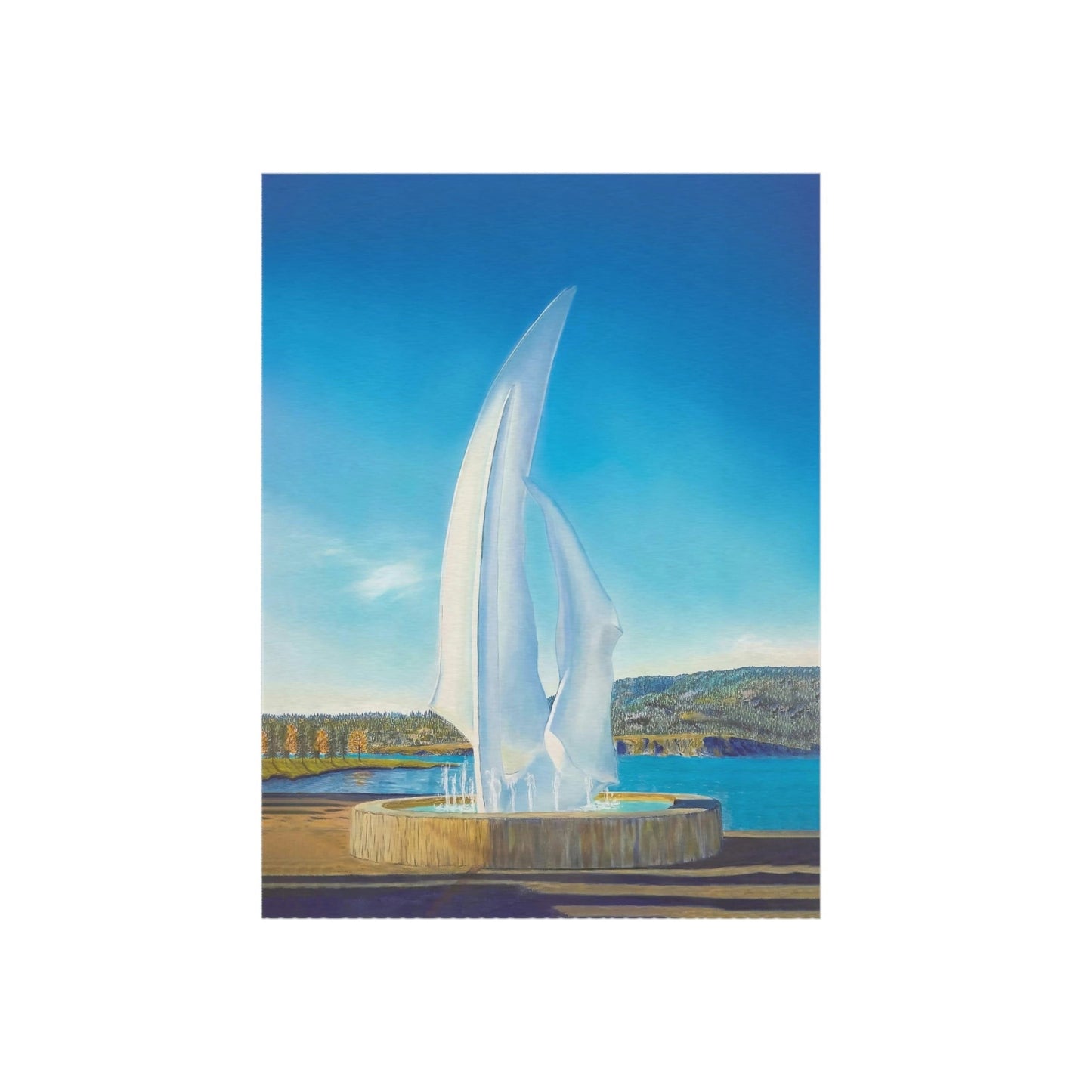Outdoor Rugs (Vertical) - "THE SAILS" - Kelowna, BC