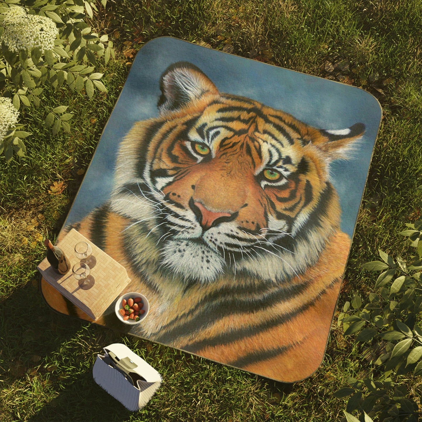 Picnic Blanket - "TIGER"