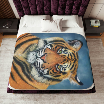 Sherpa Blanket - "TIGER"