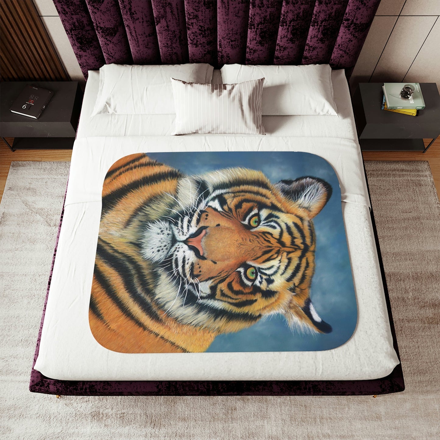 Sherpa Blanket - "TIGER"
