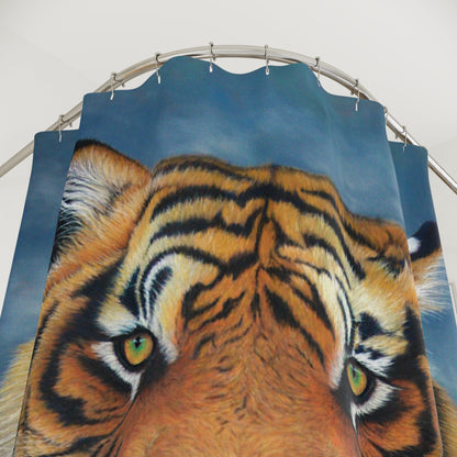 Shower Curtain - "TIGER"